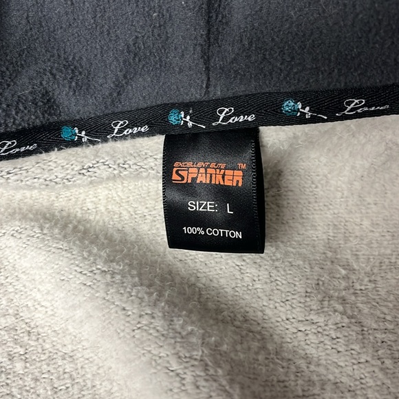 Men's Gray Hoodie - Picture 3 of 3